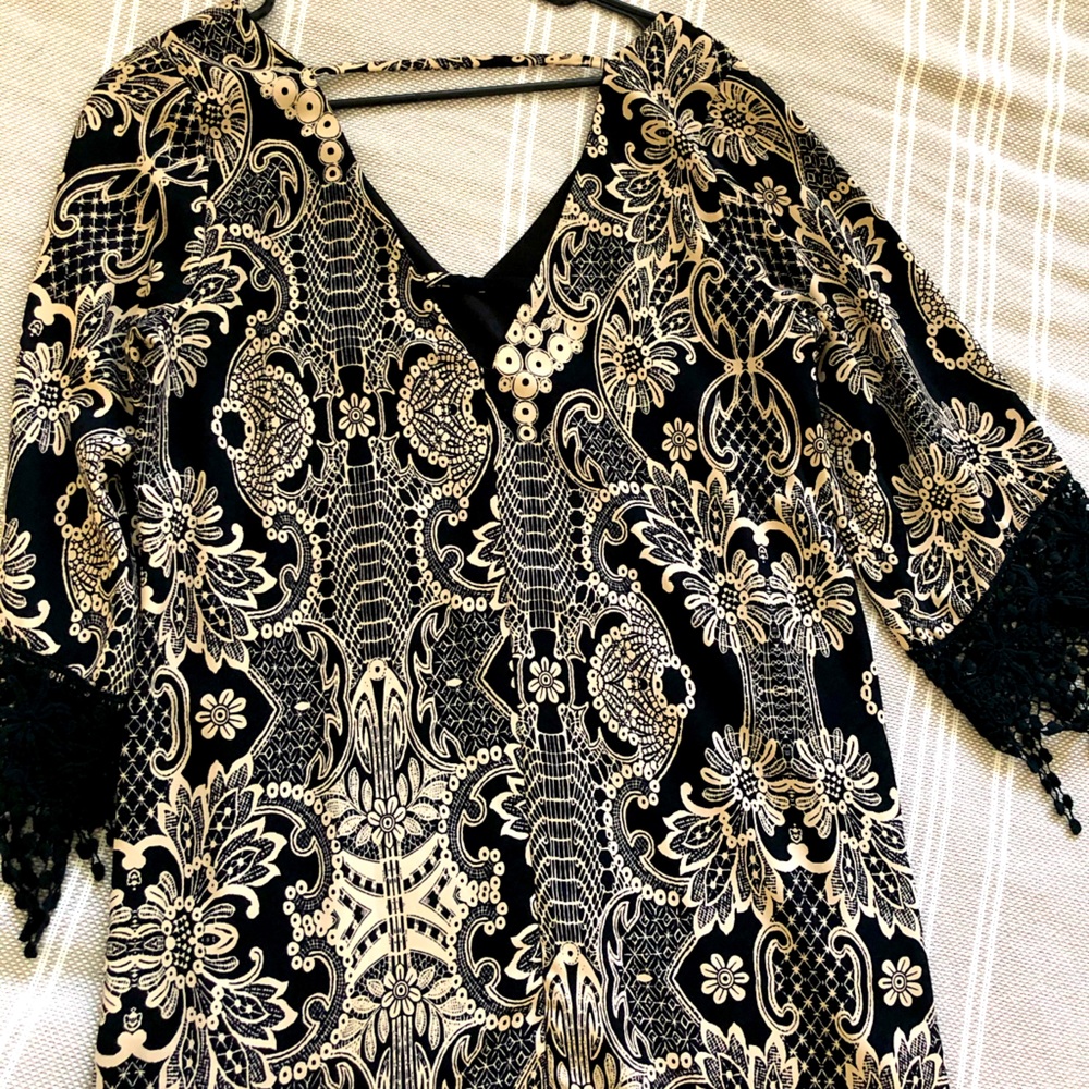 Boho Bell Sleeve Dress